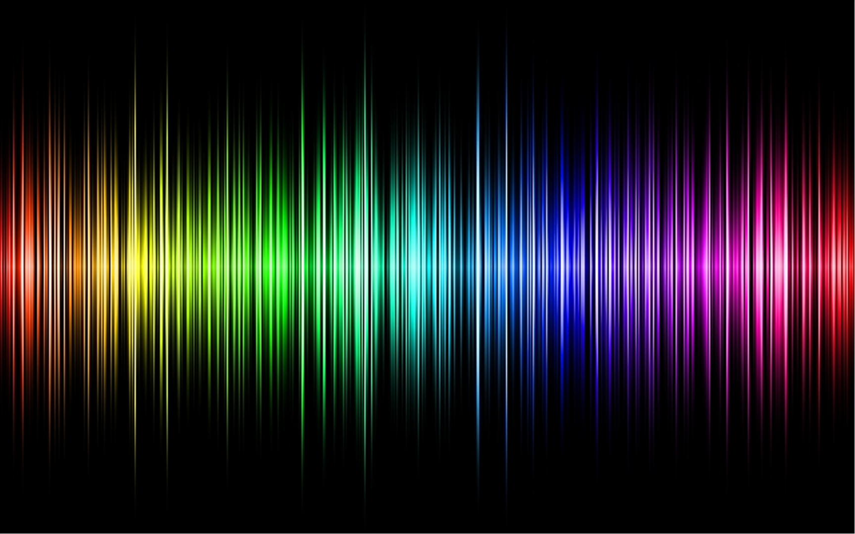 Diffraction gratings can separate white light by its wavelength components to create a spectrum of color. Courtesy of Pinterest. 