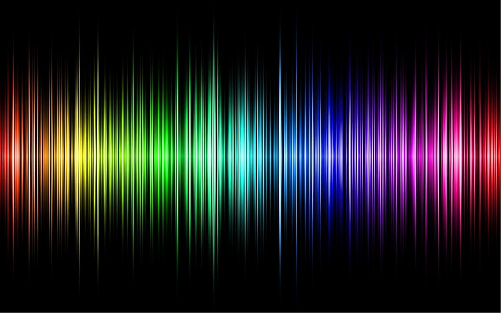 Diffraction gratings can separate white light by its wavelength components to create a spectrum of color. Courtesy of Pinterest.