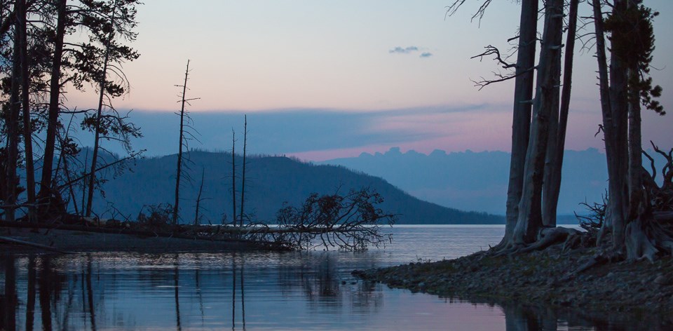 Figure 1 - Researchers from Montana State University and University of Montana found that Light Detection and Ranging (LiDAR) could provide exterminators a cost-efficient tool to locate invasive lake trout in Yellowstone Lake. Picture courtesy of the National Park Service