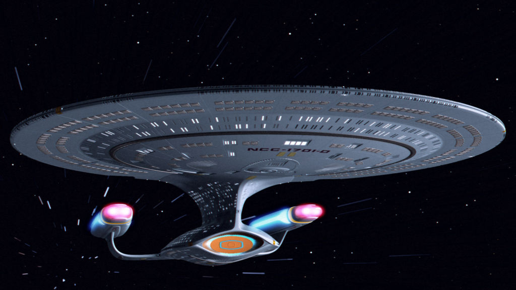 USS Enterprise from Star Trek for Interstellar Travel