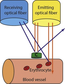 Imaging the cells using Laser Doppler Flowmetry