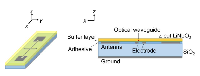 millimeter wave: antenna-coupled electrode
