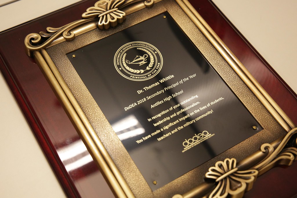 Laser marking and engraving of an Award Plaque