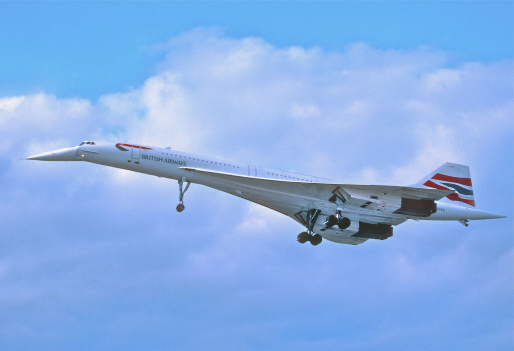 Concorde, jet, british airways