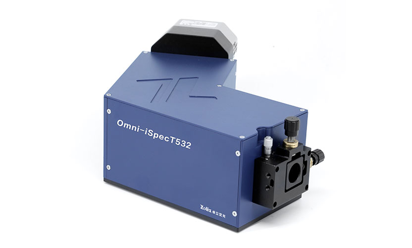 Spectrophotometer on white background - spectrophotometers are essential tool for scientific analysis