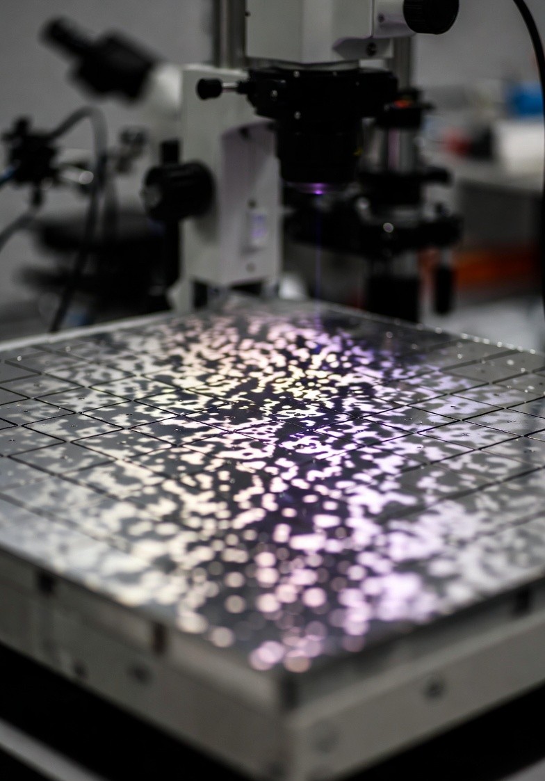 Laser speckle surface metrology