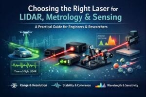 Choosing the Right Laser for LIDAR, Metrology, and Optical Sensing