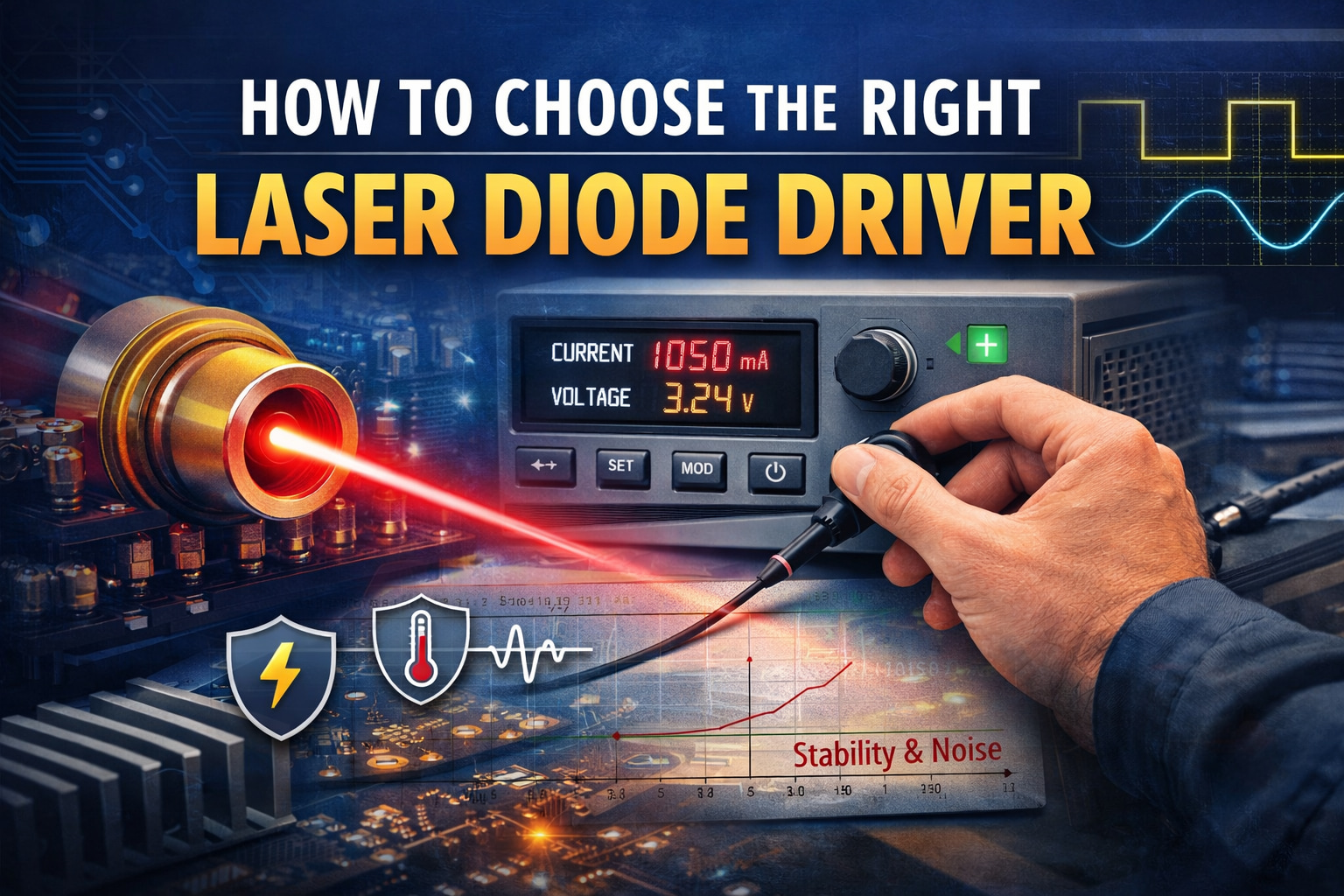 How to choose the right laser diode driver