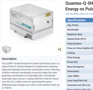 Example of a good product listing opening