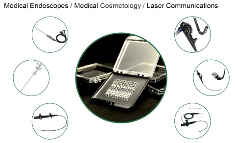 High Precision Microlens Diameter Over 0.5 mm