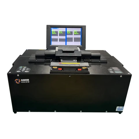 OSCOM XQ7230A1 large-diameter fiber splicer for precision fiber jointing and alignment