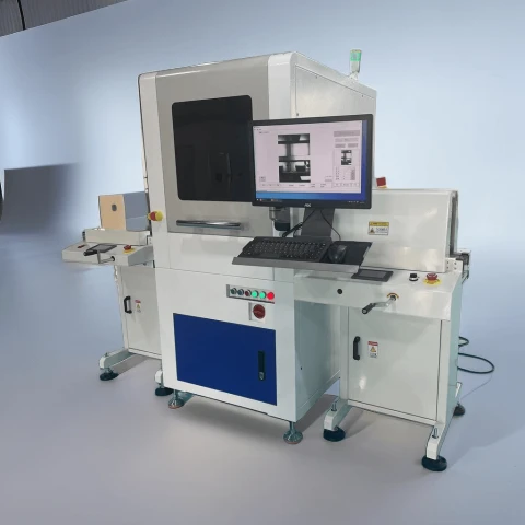 VESHAY VIPin-260B-01 Fixed Laser Head PCB Marking Machine Automatic Loading & Unloading Traceability System High precision PCB laser etcher