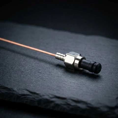 Copper-Alloy Coated Silica Fibers
