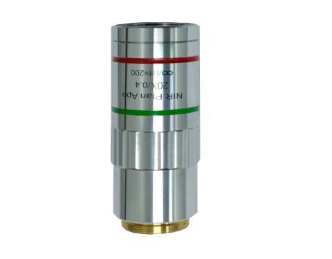 Infinity-Corrected Visible and NIR 20x Objective Lenses for Laser Processing