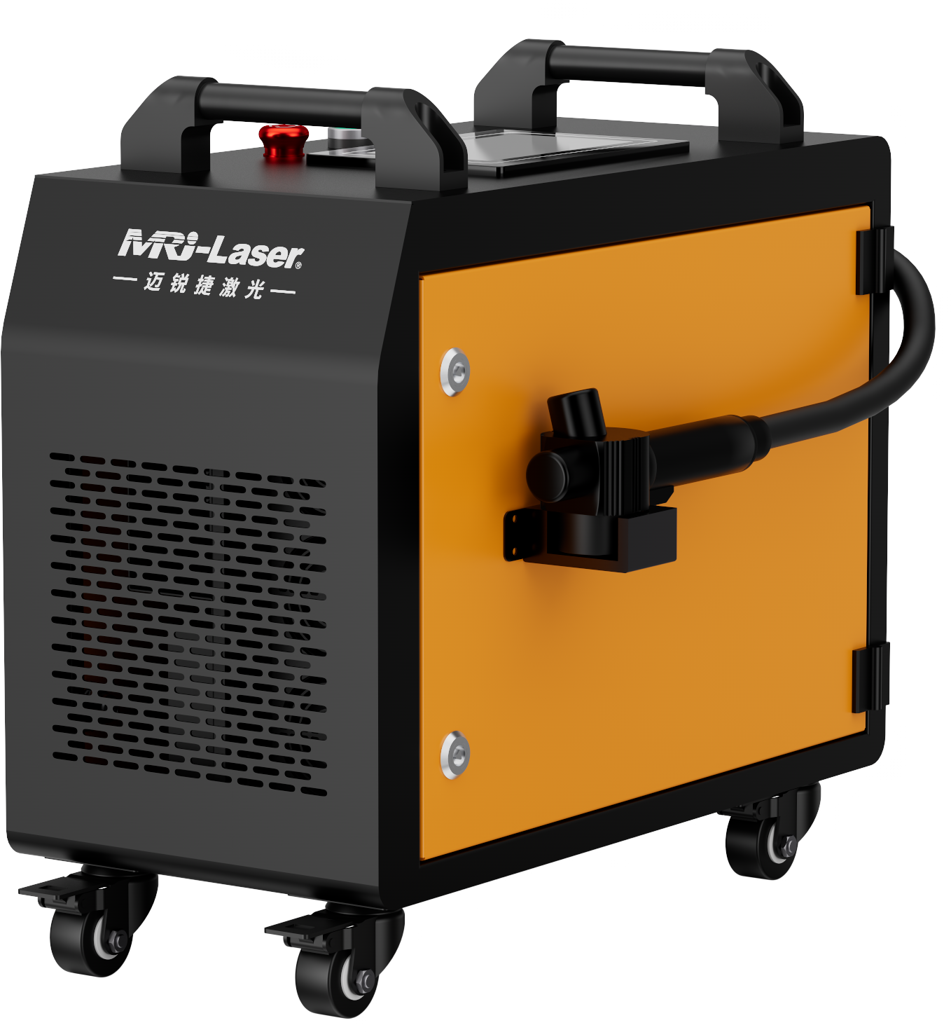 100W 1.5mJ Pulsed Laser Cleaning Machine With 0.7kg Laser Cleaning Head