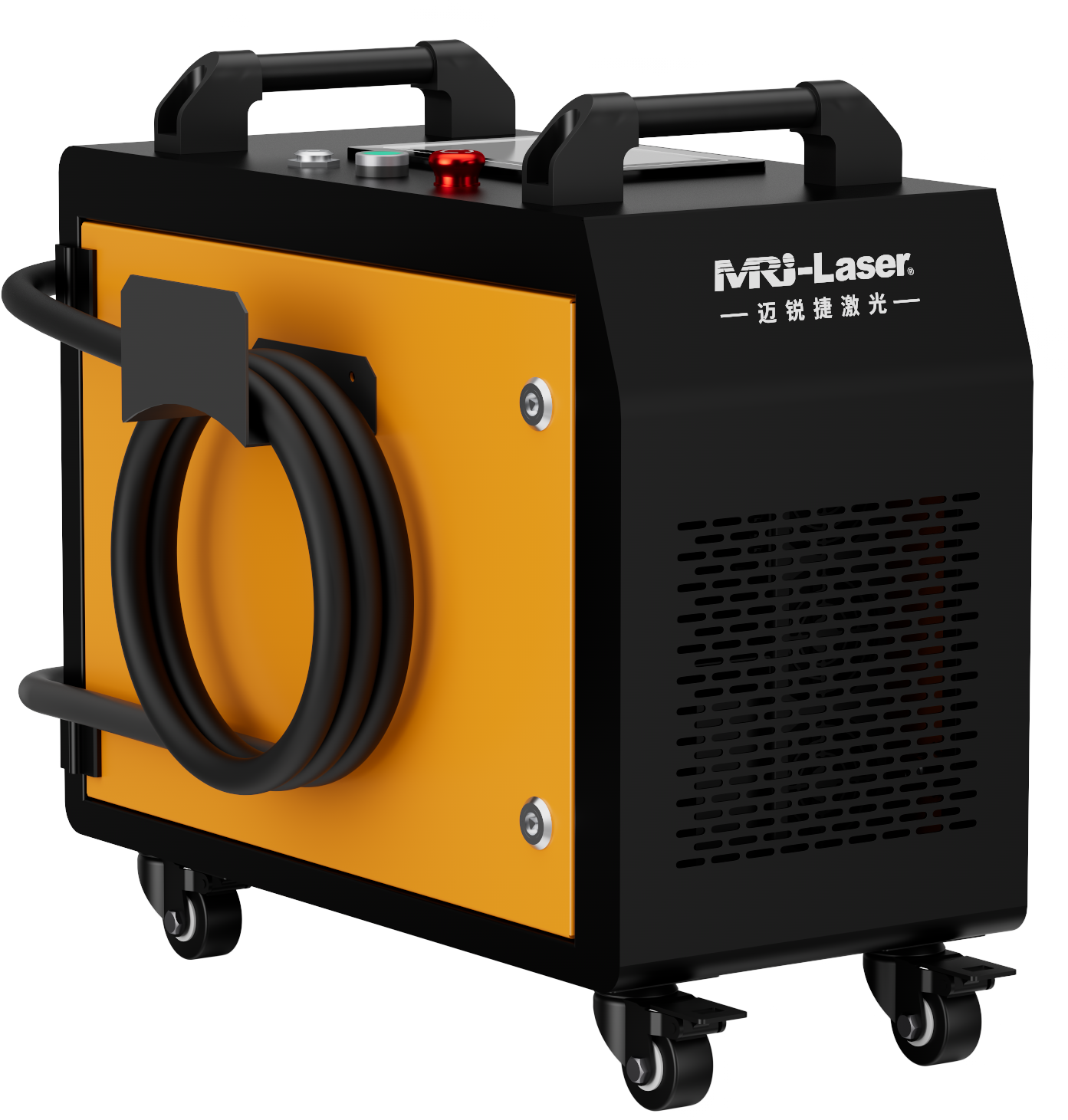 200W 1.5mJ Pulsed Laser Cleaning Machine With 0.7kg Laser Cleaning Head