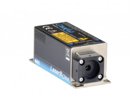LBX-405-100-CSB: 100mW CW DPSS Laser