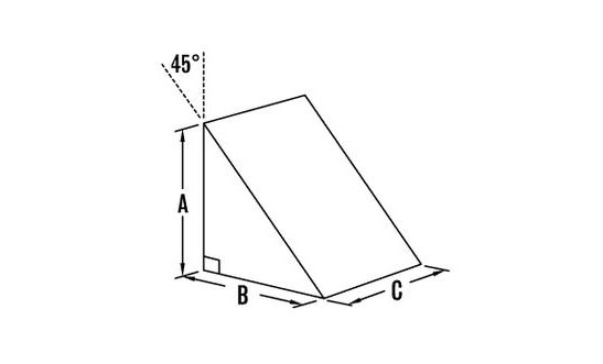RMI Right Angle Prism - CaF2