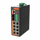 12-Port Serial over Ethernet Industrial Switch