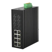 16 port Layer 3 Managed 10G SFP+ Industrial Din Network Switch