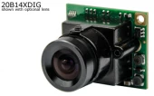 20B14X 1/4\" CMOS Color Board Camera 