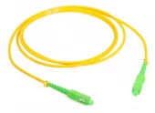 3M (9ft) Indoor FTTH Fiber Optic Patch Cable-SC/APC to SC/APC Simplex-G657A