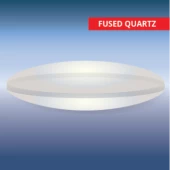 Biconvex Lenses G1 Commercial Grade Fused Quartz
