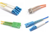 FIS Fiber Optic Cable Duplex Patchcord 3mm SM SMF-28 Ultra Fiber ST-UPC To ST-UPC 3m