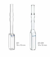 Fluorescence Cells With Tubes Quartz/Duran 221-QS