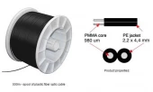 HFBR plastic optical fiber cable