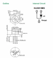 HL83013MG Laser Diode