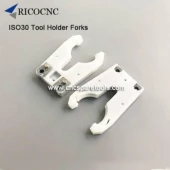 ISO30 Toolholder Forks ATC Tool Grippers for Woodworking CNC Routers