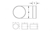 RMI Parallel Windows - CaF2 - IR Grade CaF2 - MgF2 - BaF2