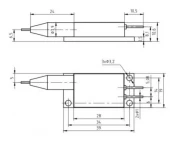 FBLD-976-18W-FC105-VBG-2Pin Wavelength Stabilized Fiber-coupled Laser Diode