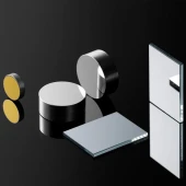 High Quality Quartz Fused Silica Glass Mirror Optical Reflecting Mirrors with Silver Coating photo 2