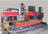 KS-ZK-4000D Steel Plate CNC Plasma Cutting And Drilling Machine 150-3000rpm