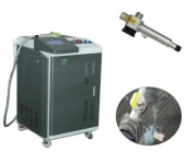 Laser Cleaning Machine Metal Rust Oxide Painting Coating Graffiti Removal Laser Machine LM100