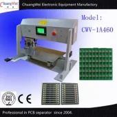 Manual V-Cut PCB Depaneling Machine with Circular and Linear Blades for Stress-Free Separation photo 3
