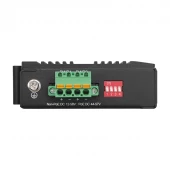 Mini Din Gigabit Industrial Unmanaged PoE Fiber Switch photo 2