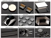 Precision Optical Components: Cone Prisms, Rod Lenses, Cylindrical Lenses, Aspherical Lenses, CaCO3 Beam Splitters, and Micro Lenses