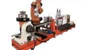 Robotic Slide Laser Cladding Machine