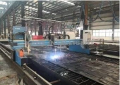 KZS-4000 Steel CNC Plasma Tube Cutting Machine Length 2500mm 2-80mm