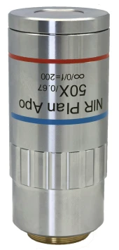 Infinity-Corrected Visible and NIR Objective Lenses for Laser Processing