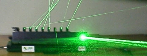 10 Port Multi-Effect Green Laser Projector  photo 1