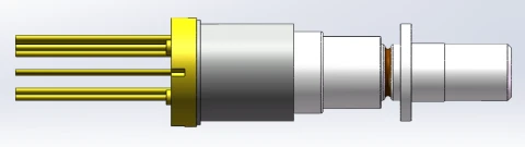 100G 1310nm EML TOSA for Optical Fiber Communication photo 1