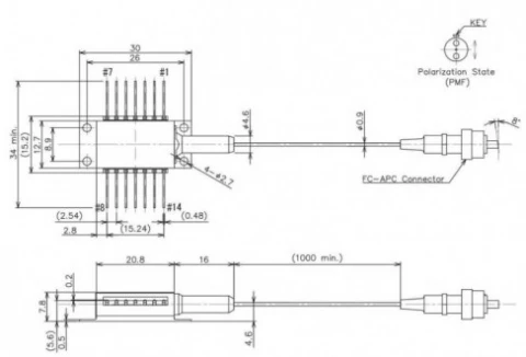 1030 nm DFB Laser Butterfly Package photo 1