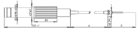 1064nm High Power Collimated Free-space Beam Output Isolator photo 3