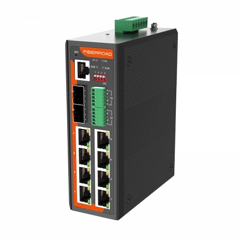 12-Port Serial over Ethernet Industrial Switch photo 1
