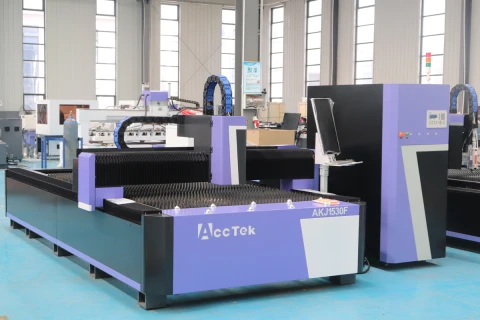 12000W High Power Fiber Laser Cutting Machine AKJ1530F photo 2