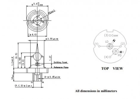 1300 nm FP LASER photo 1